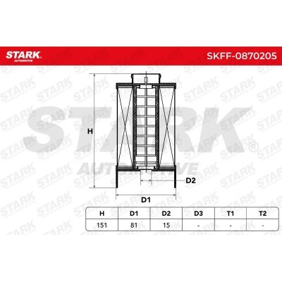 Fuel Filter Stark SKFF-0870205 SKFF-0870205 - photo 6