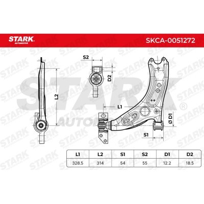 Control Arm Stark SKCA-0051272 SKCA-0051272 - photo 5