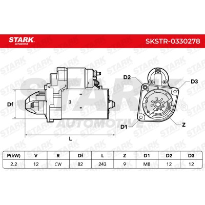 Starter Stark SKSTR-0330278 SKSTR-0330278 - photo 6