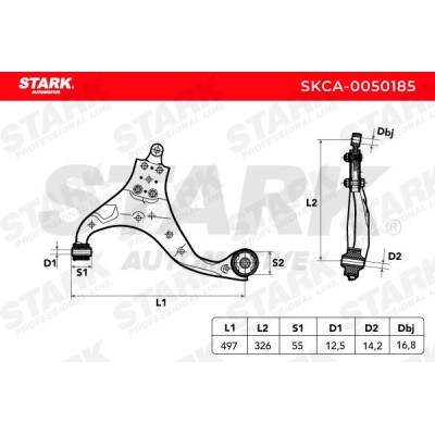 Control Arm Stark SKCA-0050185 SKCA-0050185 - photo 4