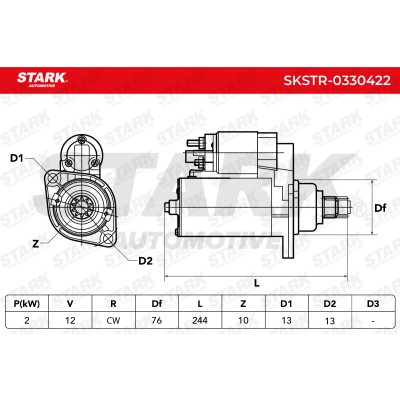 Starter Stark SKSTR-0330422 SKSTR-0330422 - photo 7