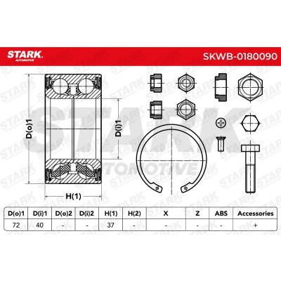 Wheel Bearing Stark SKWB-0180090 SKWB-0180090 - photo 5