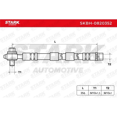 Brake Hose Stark SKBH-0820352 SKBH-0820352 - photo 1