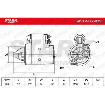 Starter Stark SKSTR-0330251 SKSTR-0330251 - photo 6