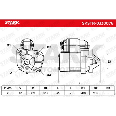 Starter Stark SKSTR-0330076 SKSTR-0330076 - photo 7