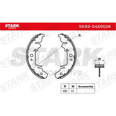 Brake Pads Set Stark SKBS-0450028 SKBS-0450028 - photo 5