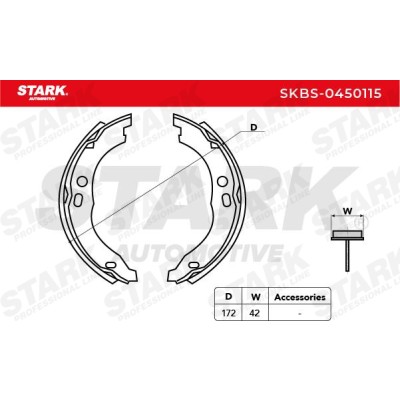 Brake Pads Set Stark SKBS-0450115 SKBS-0450115 - photo 5