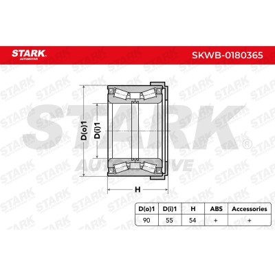 Wheel Bearing Stark SKWB-0180365 SKWB-0180365 - photo 3