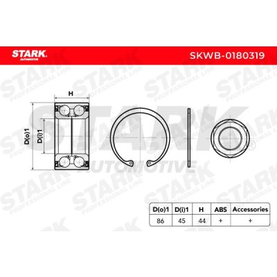 Wheel Bearing Stark SKWB-0180319 SKWB-0180319 - photo 5