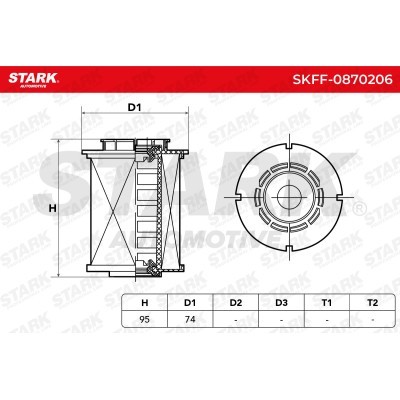 Fuel Filter Stark SKFF-0870206 SKFF-0870206 - photo 7