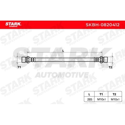 Brake Hose Stark SKBH-0820412 SKBH-0820412 - photo 6