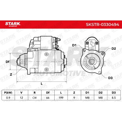 Starter Stark SKSTR-0330494 SKSTR-0330494 - photo 6