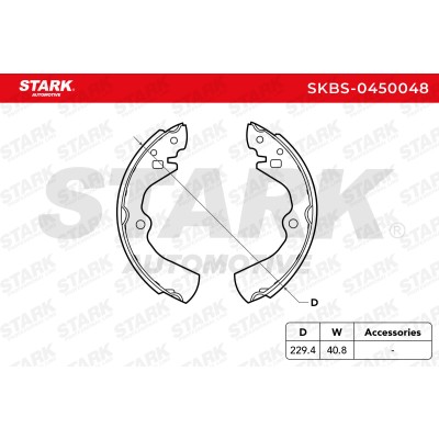 Brake Pads Set Stark SKBS-0450048 SKBS-0450048 - photo 6