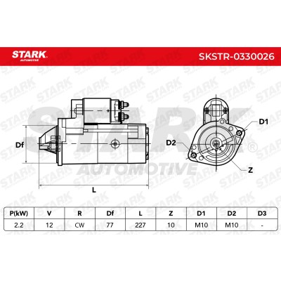 Starter Stark SKSTR-0330026 SKSTR-0330026 - photo 7