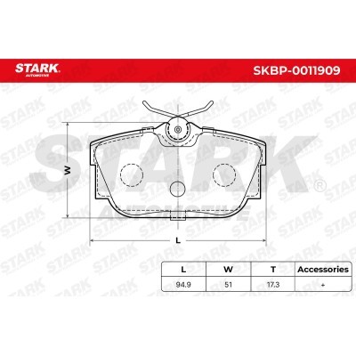 Brake Pads Set Stark SKBP-0011909 SKBP-0011909 - photo 10