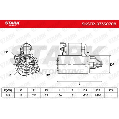 Starter Stark SKSTR-03330708 SKSTR-03330708 - photo 7
