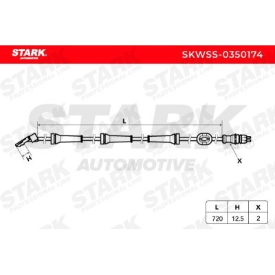 ABS Sensor Stark SKWSS-0350174 SKWSS-0350174 - photo 5
