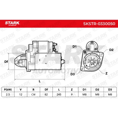 Starter Stark SKSTR-0330050 SKSTR-0330050 - photo 7