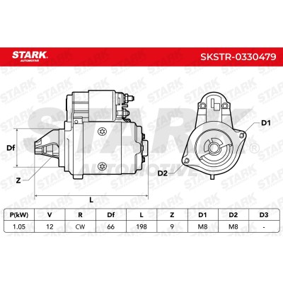 Starter Stark SKSTR-0330479 SKSTR-0330479 - photo 6