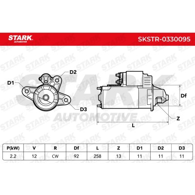 Starter Stark SKSTR-0330095 SKSTR-0330095 - photo 7