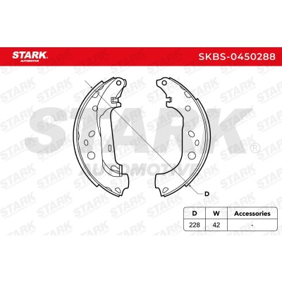 Brake Pads Set Stark SKBS-0450288 SKBS-0450288 - photo 5
