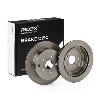 Brake Disc RIDEX 82B0557 82B0557 - photo 2