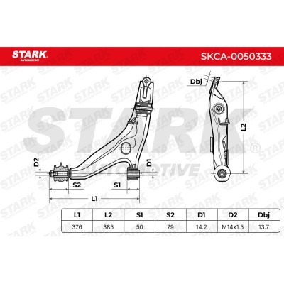Control Arm Stark SKCA-0050333 SKCA-0050333 - photo 4