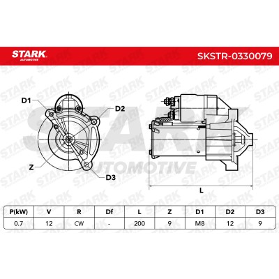 Starter Stark SKSTR-0330079 SKSTR-0330079 - photo 7