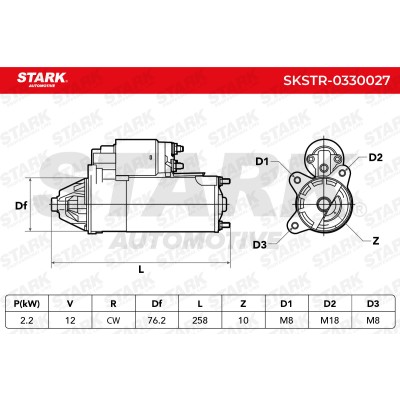 Starter Stark SKSTR-0330027 SKSTR-0330027 - photo 7