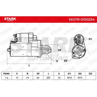 Starter Stark SKSTR-0330254 SKSTR-0330254 - photo 7
