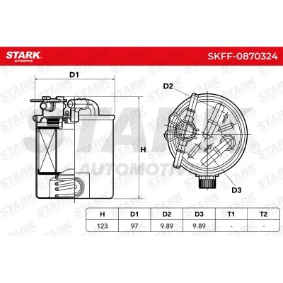 Fuel Filter Stark SKFF-0870324 SKFF-0870324 - photo 5