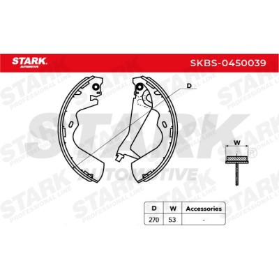 Brake Pads Set Stark SKBS-0450039 SKBS-0450039 - photo 5