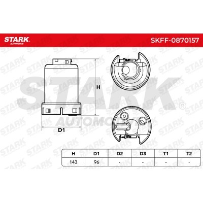 Fuel Filter Stark SKFF-0870157 SKFF-0870157 - photo 5