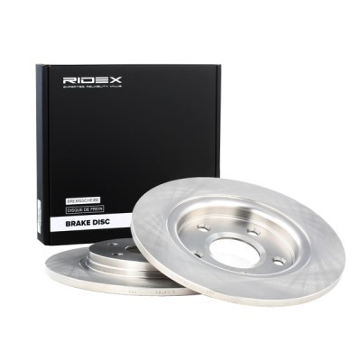 Brake Disc RIDEX 82B0261 82B0261 - photo 2