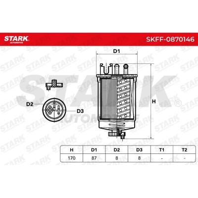 Fuel Filter Stark SKFF-0870146 SKFF-0870146 - photo 6