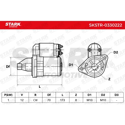 Starter Stark SKSTR-0330222 SKSTR-0330222 - photo 7