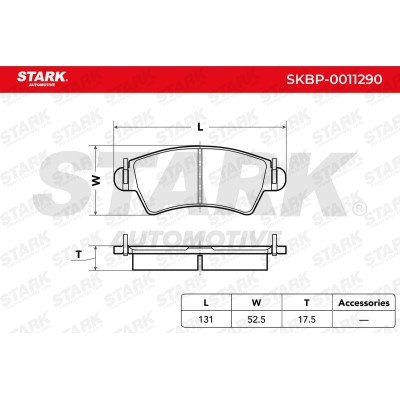 Brake Pads Set Stark SKBP-0011290 SKBP-0011290 - photo 5