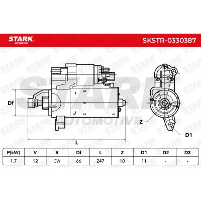 Starter Stark SKSTR-0330387 SKSTR-0330387 - photo 7