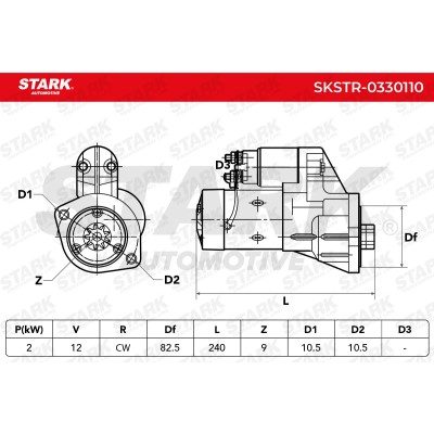 Starter Stark SKSTR-0330110 SKSTR-0330110 - photo 6