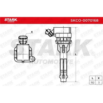 Ignition Coil Stark SKCO-0070168 SKCO-0070168 - photo 2