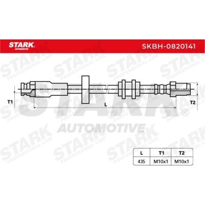 Brake Hose Stark SKBH-0820141 SKBH-0820141 - photo 3