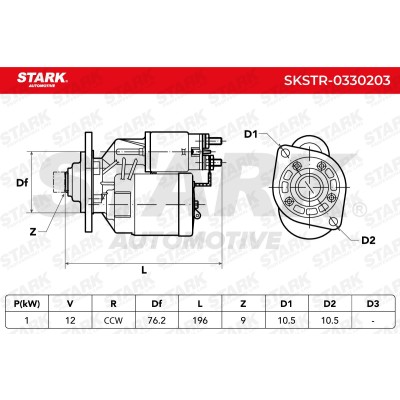 Starter Stark SKSTR-0330203 SKSTR-0330203 - photo 6