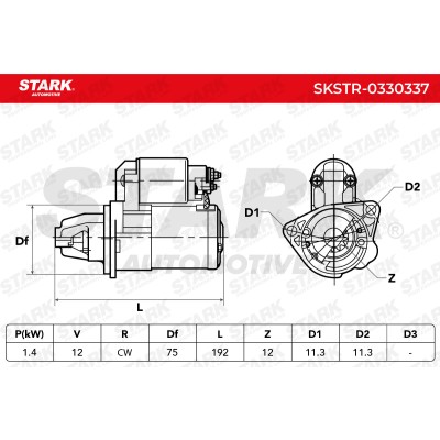 Starter Stark SKSTR-0330337 SKSTR-0330337 - photo 7