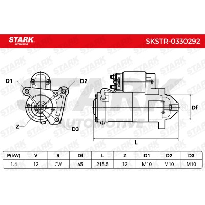 Starter Stark SKSTR-0330292 SKSTR-0330292 - photo 7