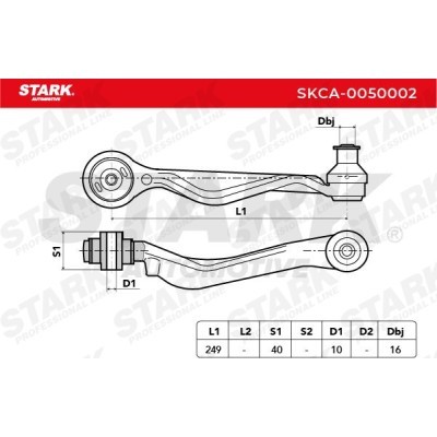Control Arm Stark SKCA-0050002 SKCA-0050002 - photo 5