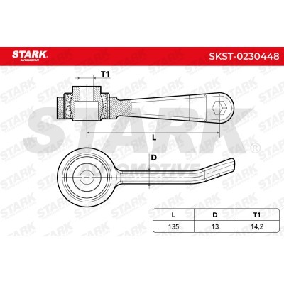 Stabilizer Link Stark SKST-0230448 SKST-0230448 - photo 5