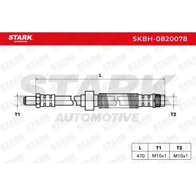 Brake Hose Stark SKBH-0820078 SKBH-0820078 - photo 2