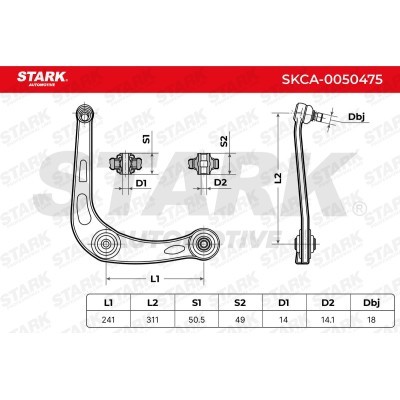 Control Arm Stark SKCA-0050475 SKCA-0050475 - photo 4