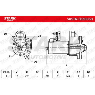 Starter Stark SKSTR-0330060 SKSTR-0330060 - photo 5