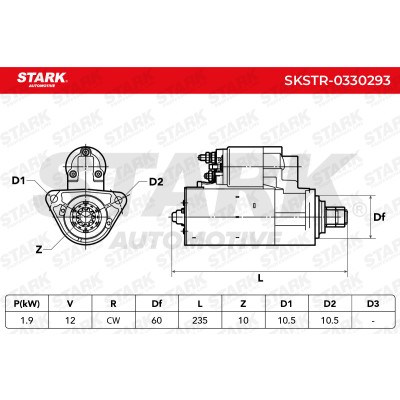 Starter Stark SKSTR-0330293 SKSTR-0330293 - photo 7